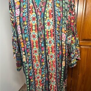 Johnny Was Floral Kimono - size large